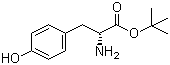 结构式 CAS# 87553-74-0, D-酪氨酸叔丁酯