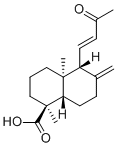 ent-14,15-Dinor-13-oxolabda-8(17),11-dien-18-oic acid molecular structure (CAS 875585-30-1)