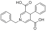 structure of CAS# 875779-49-0, 1-Benzyl-4-phenyl-1,4-dihydropyridine-3,5-dicarboxylic acid