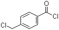 4-氯甲基苯甲酰氯分子结构 (CAS 876-08-4)