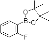 2-Fluorophenylboronic acid pinacol ester molecular structure (CAS 876062-39-4)