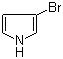 3-溴吡咯分子结构 (CAS 87630-40-8)