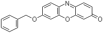 structure of CAS# 87687-02-3, Resorufin benzyl ether;7-(Benzyloxy)-3H-phenoxazin-3-one