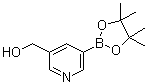 3-Hydroxymethyl-pyridyl-5-boronic acid pinacol ester molecular structure (CAS 877149-81-0)
