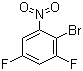 2-Bromo-3,5-difluoro-1-nitrobenzene molecular structure (CAS 877161-74-5)