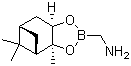 (3aS,4S,6S,7aR)-Hexahydro-3a,5,5-trimethyl-4,6-methano-1,3,2-benzodioxaborole-2-methanamine molecular structure (CAS 877371-68-1)