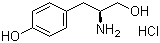 L-Tyrosinol hydrochloride molecular structure (CAS 87745-27-5)