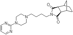 Tandospirone molecular structure (CAS 87760-53-0)