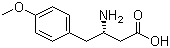 (S)-3-Amino-4-(4-methoxyphenyl)butanoic acid molecular structure (CAS 878011-67-7)