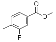 3-氟-4-甲基苯甲酸甲酯分子结构 (CAS 87808-48-8)