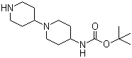 [1,4'-Bipiperidin]-4-ylcarbamic acid tert-butyl ester molecular structure (CAS 878156-65-1)