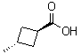 trans-3-Methylcyclobutanecarboxylic acid molecular structure (CAS 87863-09-0)