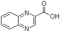 2-Quinoxalinecarboxylic acid molecular structure (CAS 879-65-2)