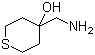 4-(氨基甲基)四氢-2H-噻喃-4-醇分子结构 (CAS 879514-92-8)