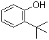 2-叔丁基苯酚分子结构 (CAS 88-18-6)