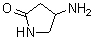 structure of CAS# 88016-17-5, 4-Amino-2-pyrrolidinone