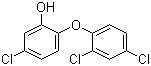 5-Chloro-2-(2,4-dichlorophenoxy)phenol molecular structure (CAS 88032-08-0)