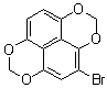 4-Bromonaphtho[1,8-de:4,5-d'e']bis[1,3]dioxin molecular structure (CAS 88051-30-3)