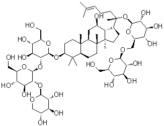 Notoginsenoside Fa molecular structure (CAS 88100-04-3)
