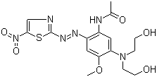 Disperse Blue A molecular structure (CAS 88102-88-9)