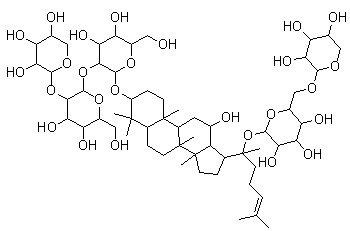 Notoginsenoside Fc molecular structure (CAS 88122-52-5)