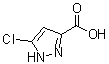 5-Chloropyrazole-3-carboxylic acid molecular structure (CAS 881668-70-8)