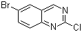 6-Bromo-2-chloroquinazoline molecular structure (CAS 882672-05-1)