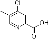4-Chloro-5-methylpicolinic acid molecular structure (CAS 882679-14-3)