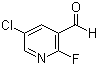 5-Chloro-2-fluoronicotinaldehyde molecular structure (CAS 882679-90-5)