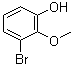 structure of CAS# 88275-88-1, 3-Bromo-2-methoxyphenol