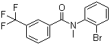 N-(2-Bromophenyl)-N-methyl-3-(trifluoromethyl)benzamide molecular structure (CAS 883106-32-9)