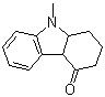 1,2,3,4a,9,9a-六氢-9-甲基-4H-咔唑-4-酮分子结构 (CAS 883107-54-8)