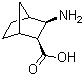 structure of CAS# 88330-32-9, 2,3-Diexo-3-aminobicyclo[2.2.1]heptane-2-carboxylic acid;diexo-(1RS,2SR,3RS,4SR)-3-Aminobicyclo[2.2.1]heptane-2-carboxylic acid; exo,exo-3-Aminobicyclo[2.2.1]heptane-2-carboxylic acid