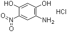 结构式 CAS# 883566-55-0, 4-氨基-6-硝基间苯二酚盐酸盐