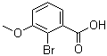 结构式 CAS# 88377-29-1, 2-溴-3-甲氧基苯甲酸