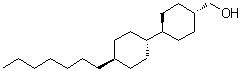 [trans(trans)]-4'-Heptyl-[1,1'-bicyclohexyl]-4-methanol molecular structure (CAS 88416-95-9)