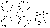 9,9'-Spirobi[9H-fluoren]-2-ylboronic acid pinacol ester molecular structure (CAS 884336-44-1)