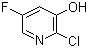 结构式 CAS# 884494-35-3, 2-氯-5-氟吡啶-3-醇; 2-氯-3-羟基-5-氟吡啶