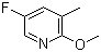 5-Fluoro-2-methoxy-3-methylpyridine molecular structure (CAS 884494-89-7)