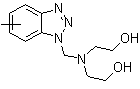 2,2'-[[(Methyl-1H-benzotriazol-1-yl)methyl]imino]bis-ethanol molecular structure (CAS 88477-37-6)