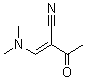 2-[(Dimethylamino)methylene]-3-oxobutanenitrile molecular structure (CAS 885121-98-2)
