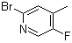 2-Bromo-5-fluoro-4-methylpyridine molecular structure (CAS 885168-20-7)