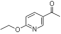 1-(6-乙氧基吡啶-3-基)乙酮分子结构 (CAS 885229-37-8)