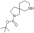 2,7-二氮杂螺[4.5]癸烷-2-羧酸叔丁酯分子结构 (CAS 885268-42-8)