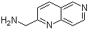 1,6-Naphthyridine-2-methanamine molecular structure (CAS 885271-04-5)
