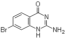 2-Amino-7-bromo-4(1H)-quinazolinone molecular structure (CAS 885277-56-5)