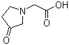 3-Oxo-1-pyrrolidineacetic acid molecular structure (CAS 885277-96-3)