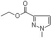 1-甲基-1H-吡唑-3-羧酸乙酯分子结构 (CAS 88529-79-7)