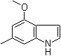 4-Methoxy-6-methyl-1H-indole molecular structure (CAS 885522-46-3)