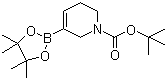 1-Boc-3,6-dihydro-2H-pyridine-5-boronic acid pinacol ester molecular structure (CAS 885693-20-9)